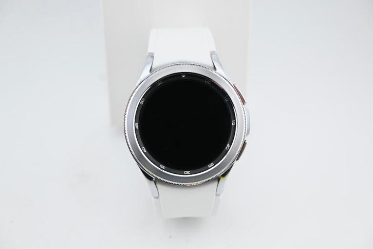 Samsung Galaxy Watch 4 Classic 42MM GPS, Sieraden, Tassen en Uiterlijk, Sporthorloges, Android, Zwart, GPS, Ophalen of Verzenden