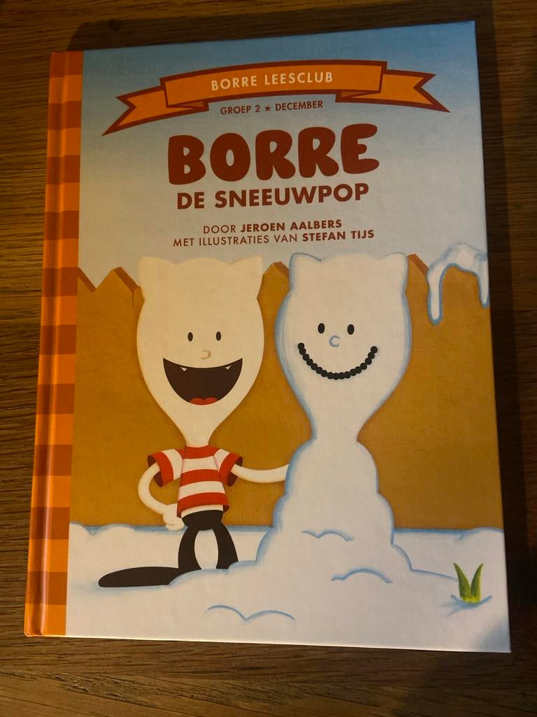 Jeroen Aalbers - Borre de sneeuwpop, Fictie algemeen, Ophalen of Verzenden, Zo goed als nieuw, Jeroen Aalbers