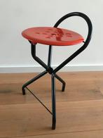 Vintage kruk Tubecon - bekroond Design - ‘80, Huis en Inrichting, Krukjes, Ophalen of Verzenden, Zo goed als nieuw