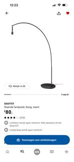 IKEA SKAFTET booglamp met lampenkap, Huis en Inrichting, Lampen | Vloerlampen, Ophalen, Zo goed als nieuw, 200 cm of meer