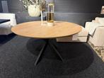 Eiken Eettafel Rond Daan, Ophalen, Industriepark 2, Schaijk, Rond, Nieuw