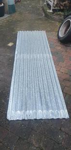 Gegalvaniseerde golf dakplaten 6 stuks, Gebruikt, 15 m² of meer, Metaal, Ophalen