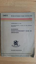 MVO  " Algemeen schietvoorschrift voor de infanterie", Nederland, Boek of Tijdschrift, Landmacht, Verzenden