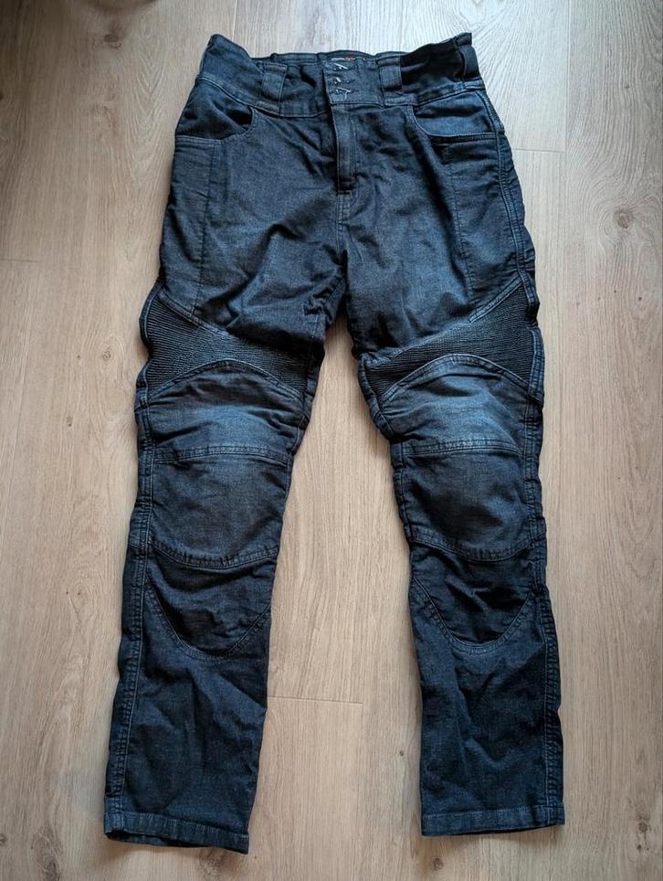 Motogirl motor spijkerbroek dames, Motoren, Kleding | Motorkleding, Broek | textiel, Dames, Tweedehands, Ophalen of Verzenden