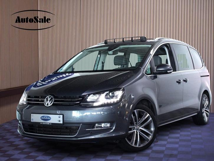 Volkswagen Sharan 2.0 TSI DSG 221pk Highline 6p 7p 1eEIG CAR, Auto's, Volkswagen, Bedrijf, Te koop, Sharan, ABS, Airbags, Airconditioning