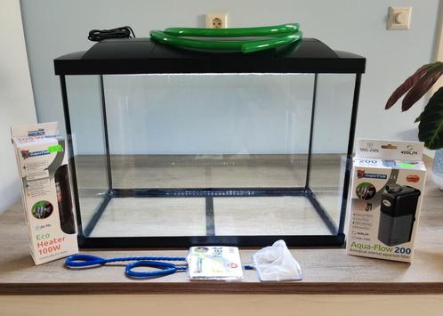 Superfish Aquarium 70L - 58 x 28 x 48cm met toebehoren, Dieren en Toebehoren, Vissen | Aquaria en Toebehoren, Zo goed als nieuw