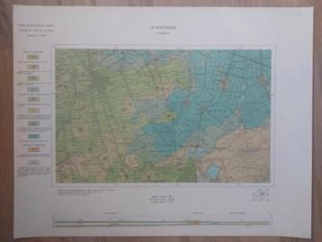 103 / Geologische kaart uit 1935 Rotterdam kwartblad II beschikbaar voor biedingen
