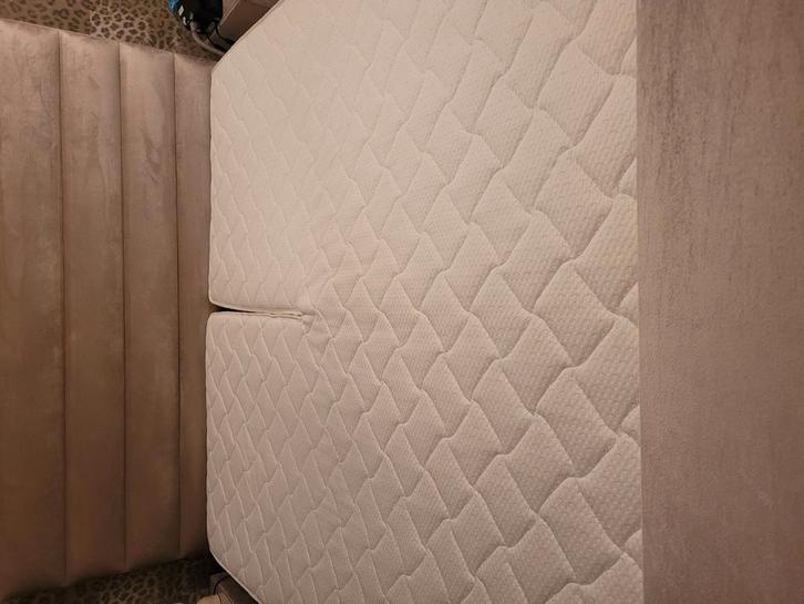 Zgan splittopper 180x200 11cm, Huis en Inrichting, Slaapkamer | Matrassen en Bedbodems, Zo goed als nieuw, 180 cm, Tweepersoons
