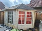 Blokhut/tuinhuis, Tuin en Terras, Tuinhuizen, Ophalen, 250 tot 500 cm, Hout, 200 tot 400 cm