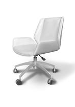 OHNO Charles CLP Varel Bureaustoel - Wit, Niet ingevuld, Wit, Niet ingevuld, Nieuw