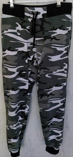 Nielsson Camouflage Joggingbroek Maat M, Kleding | Heren, Maat 48/50 (M), Zo goed als nieuw, Grijs, Nielsson