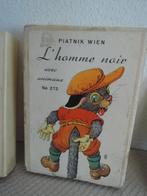 Vintage Zwarte Piet spel (1950) L'Homme Noir met Animaux, Ophalen of Verzenden, Gebruikt, Kwartet(ten)