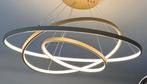 Moderne hanglamp / kroonluchter  zwart, Ophalen of Verzenden, Zo goed als nieuw