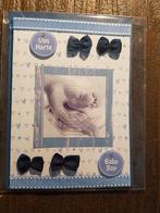 Kaartje geboorte jongen/zoon hand met babyvoetje, Ophalen of Verzenden, Nieuw, Kind