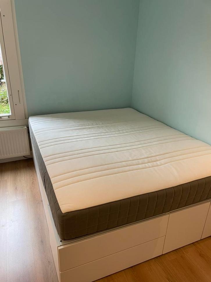 Hovag ikea matras 160x200 cm, Huis en Inrichting, Slaapkamer | Matrassen en Bedbodems, Gebruikt, Matras, 160 cm, 200 cm, Tweepersoons