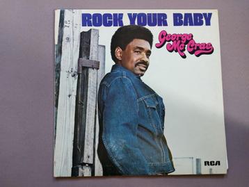 LP:  GEORGE McCRAE  -  Rock your baby   (1974) beschikbaar voor biedingen