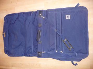 kledingtas (blauw), reistas, kostuum tas, suit cover