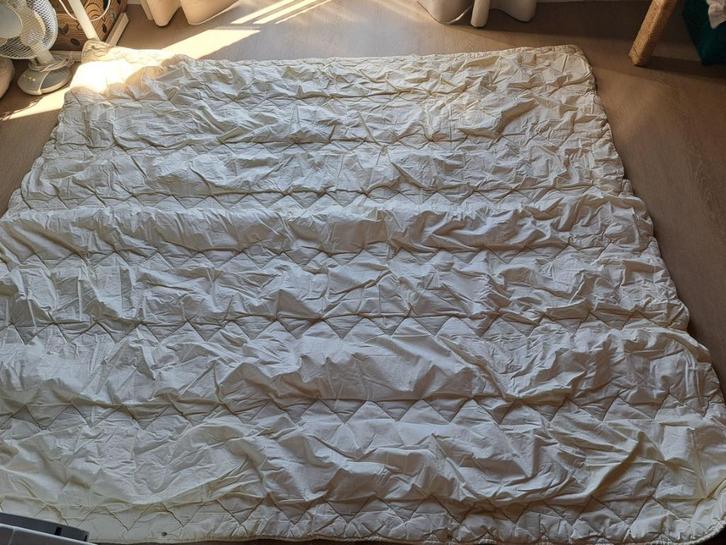 4 seizoenen 2 persoons Dekbed te koop., Huis en Inrichting, Slaapkamer | Beddengoed, Gebruikt, Deken of Dekbed, Tweepersoons, Wit