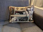 Kussen met katten, Huis en Inrichting, Woonaccessoires | Kussens, Ophalen of Verzenden, Zo goed als nieuw, Overige kleuren, Rond