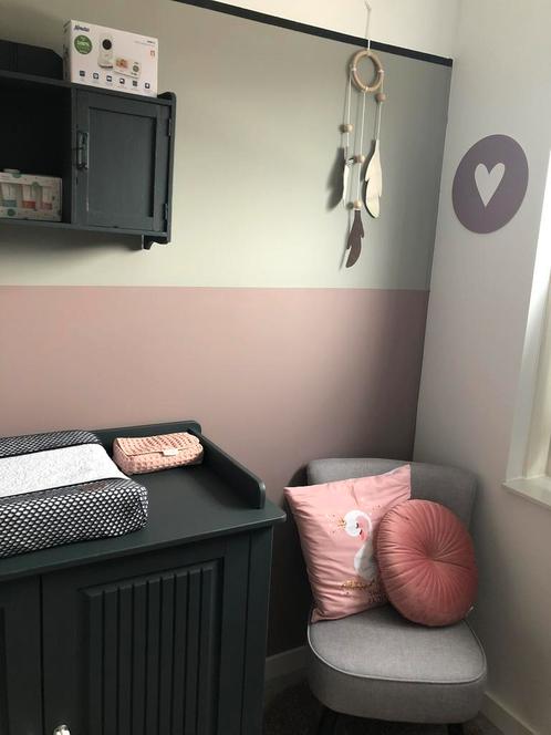 Retro meubels babykamer, Kinderen en Baby's, Kinderkamer | Complete kinderkamers, Zo goed als nieuw, Jongetje of Meisje, Ophalen of Verzenden