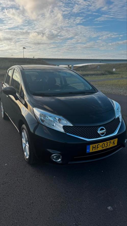 Nissan Note 1.2 59KW/80PK 2014 Zwart, Auto's, Nissan, Particulier, Note, 360° camera, ABS, Achteruitrijcamera, Airbags, Airconditioning