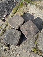 Gratis 20m2 betonklinkers 11x11 antraciet, Tuin en Terras, Ophalen, Gebruikt, Klinkers, 10 m² of meer