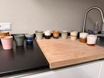 HK Living Koffiekopjes - Set van 10, Huis en Inrichting, Keuken | Servies, Ophalen, Keramiek, Nieuw, Overige stijlen