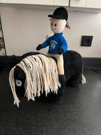 Crafty Ponies Paard met Ruiter, Kinderen en Baby's, Speelgoed | Knuffels en Pluche, Ophalen of Verzenden, Zo goed als nieuw, Paard