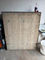 6 stempelplaten hout met ijzer, Ophalen, Zo goed als nieuw, 50 mm of meer, Balk