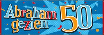Gevelbanner / spandoek abraham gezien (56411) beschikbaar voor biedingen