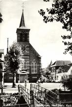 Schelluinen, Ned. Herv. Kerk - fietsers - ongelopen, Ophalen of Verzenden, 1920 tot 1940, Ongelopen, Overijssel
