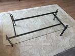 Moderne glazen salontafel – 140 x 80 cm, Ophalen, 100 tot 150 cm, Onbekend, 50 tot 100 cm