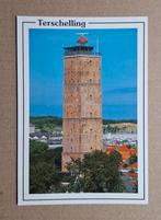 Terschelling - vuurtoren Brandaris, met idem zegel, Ophalen of Verzenden, 1960 tot 1980, Gelopen, Waddeneilanden