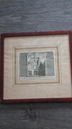 Oude Prent Windmolen Poort Nijmegen anno 1740, Antiek en Kunst, Kunst | Etsen en Gravures, Ophalen of Verzenden