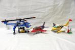 Lego 3 Setjes Vliegtuigen Creator 4995-City 60177–City 3178, Complete set, Gebruikt, Ophalen of Verzenden, Lego