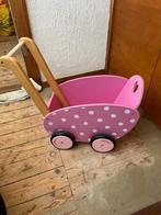 Rose poppenwagen janod, Ophalen, Zo goed als nieuw, Duw- of Trekspeelgoed