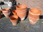Orginele Terra Cotta bloempotten, Tuin en Terras, Bloempotten, Ophalen, Gebruikt, Rond, Tuin