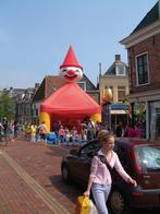 Springkussen Clown, gigantische blikvanger bijna 10 m hoog, Ophalen, Gebruikt