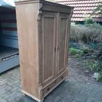 Mooie oude geloogd grenen kast., Ophalen, Gebruikt