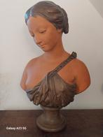 Groot vintage bord Diana terracotta klassief en decoratief, Ophalen