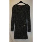 Maison Scotch zwart / wit 'gebreide' jurk p'tit XS nr 39615, Kleding | Dames, Jurken, Verzenden, ., Zwart, Maison Scotch
