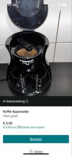 Bestron Cafe Twin Koffiezetapparaat, Afneembaar waterreservoir, Gebruikt, Koffiemachine, Gemalen koffie