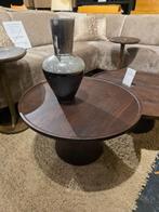 Ronde Salontafel Ron Mangohout 66 cm – Bruin Showmodel -40%