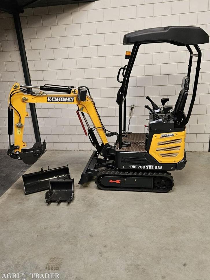 Minigraafmachine Yama H12 Yanmar 3 JAAR garantie 3x graafbak, Zakelijke goederen, Machines en Bouw | Kranen en Graafmachines, Graafmachine