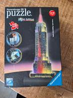 Empire State Building 3d puzzel Ravensburger, Ophalen of Verzenden, Zo goed als nieuw