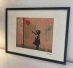 BANKSY : lithografie met certificaat, Antiek en Kunst, Kunst | Litho's en Zeefdrukken, Ophalen of Verzenden