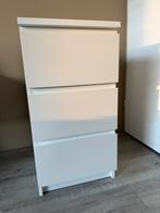 Malm ladekast 3 lades (als nieuw), Huis en Inrichting, Kasten | Ladekasten, Ophalen, Minder dan 50 cm, Zo goed als nieuw, 3 of 4 laden