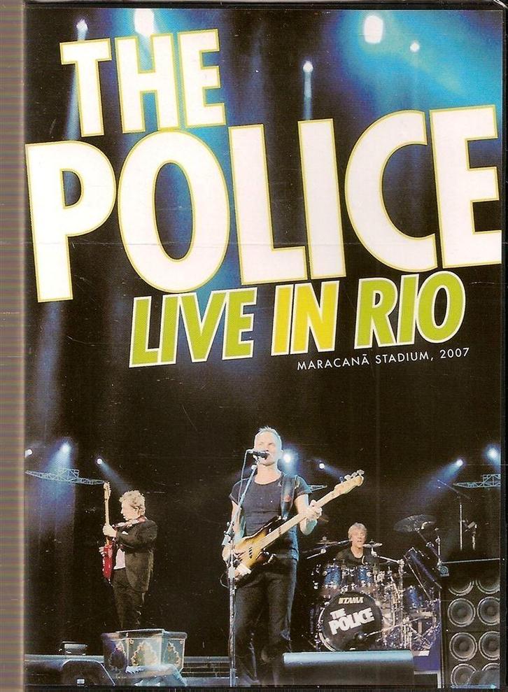 DVD van The Police - Live in Rio, Cd's en Dvd's, Dvd's | Muziek en Concerten, Nieuw in verpakking, Muziek en Concerten, Alle leeftijden