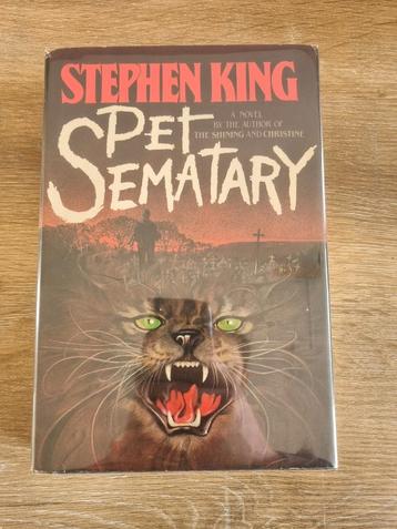 Stephen King Pet Sematary true US first edition Hardcover beschikbaar voor biedingen