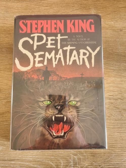 Stephen King Pet Sematary true US first edition Hardcover, Boeken, Fantasy, Zo goed als nieuw, Ophalen of Verzenden